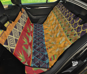 Egyptian Tribal Pattern Print Pet Car Back Seat Cover