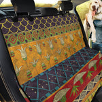 Egyptian Tribal Pattern Print Pet Car Back Seat Cover