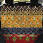 Egyptian Tribal Pattern Print Pet Car Back Seat Cover