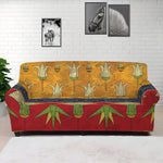 Egyptian Tribal Pattern Print Sofa Cover