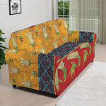 Egyptian Tribal Pattern Print Sofa Cover