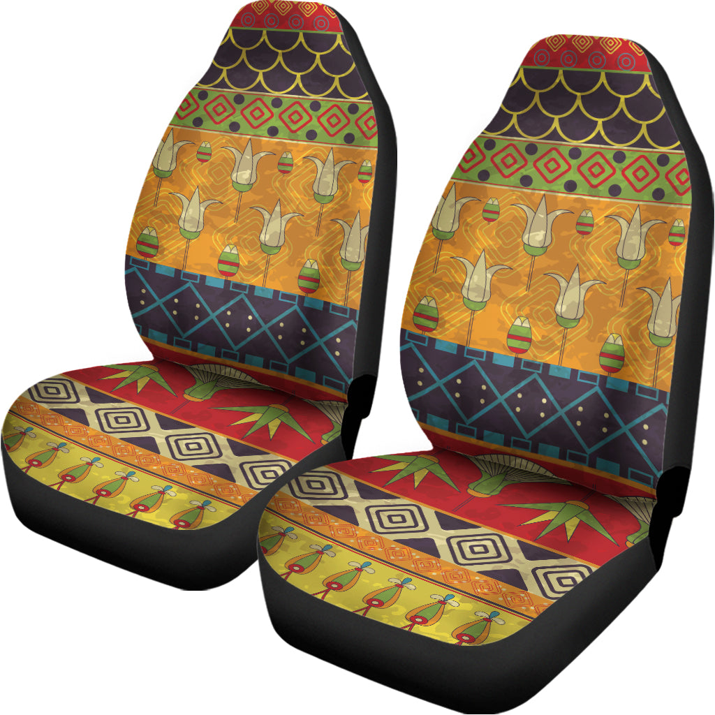 Egyptian Tribal Pattern Print Universal Fit Car Seat Covers