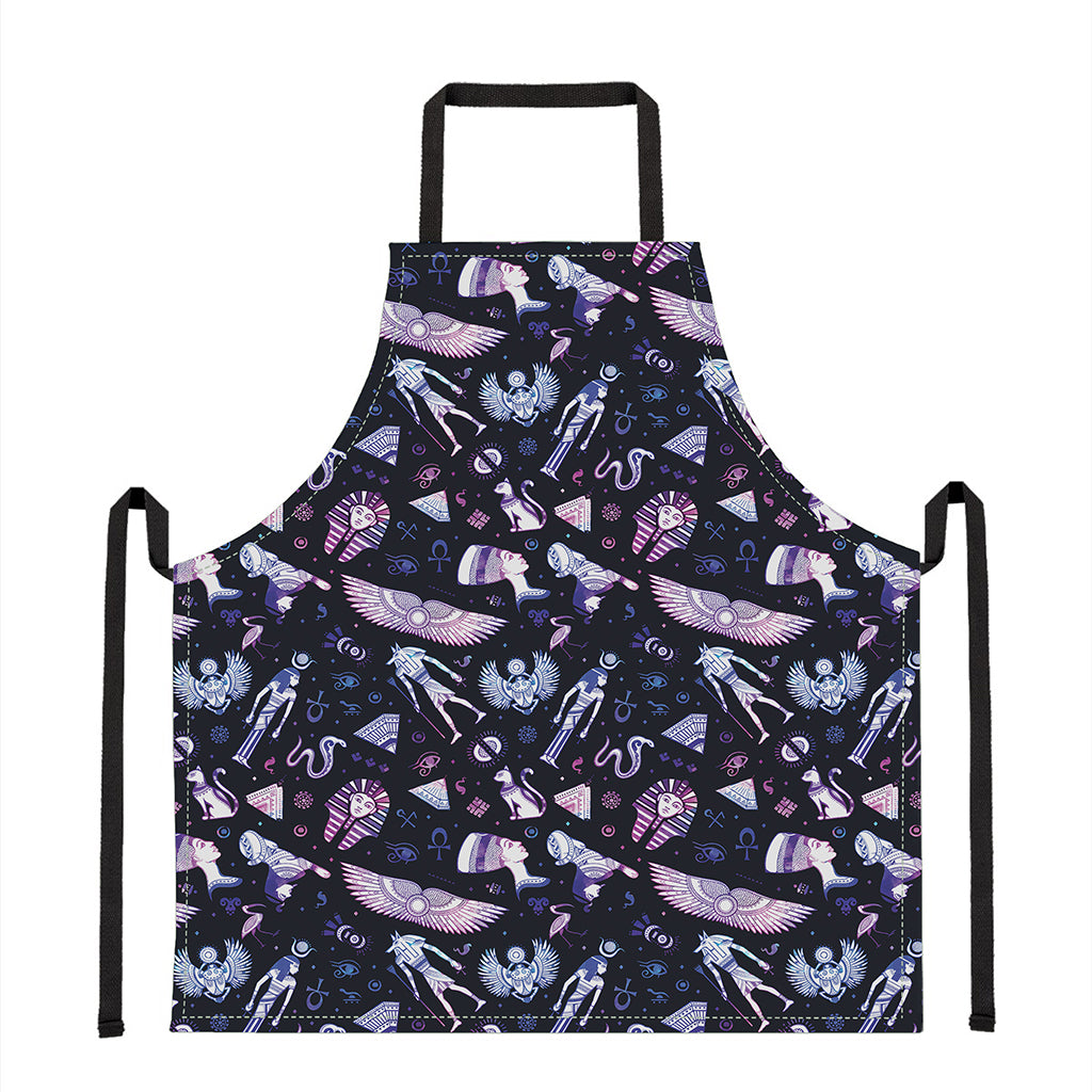 Egyptian Tribal Symbols Print Apron