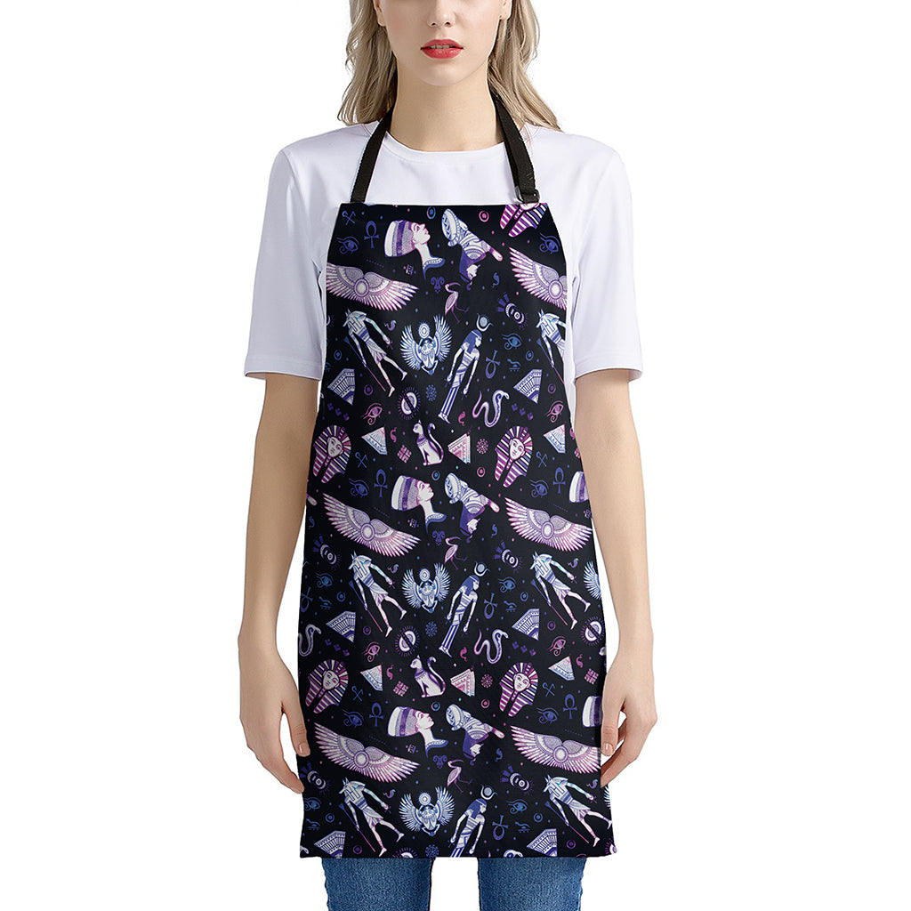 Egyptian Tribal Symbols Print Apron
