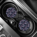 Egyptian Tribal Symbols Print Car Coasters