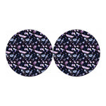 Egyptian Tribal Symbols Print Car Coasters