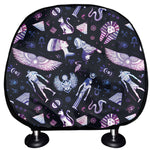 Egyptian Tribal Symbols Print Car Headrest Covers