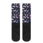 Egyptian Tribal Symbols Print Crew Socks