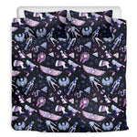 Egyptian Tribal Symbols Print Duvet Cover Bedding Set