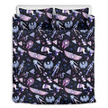 Egyptian Tribal Symbols Print Duvet Cover Bedding Set