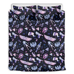 Egyptian Tribal Symbols Print Duvet Cover Bedding Set