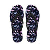 Egyptian Tribal Symbols Print Flip Flops