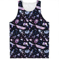 Egyptian Tribal Symbols Print Men's Tank Top