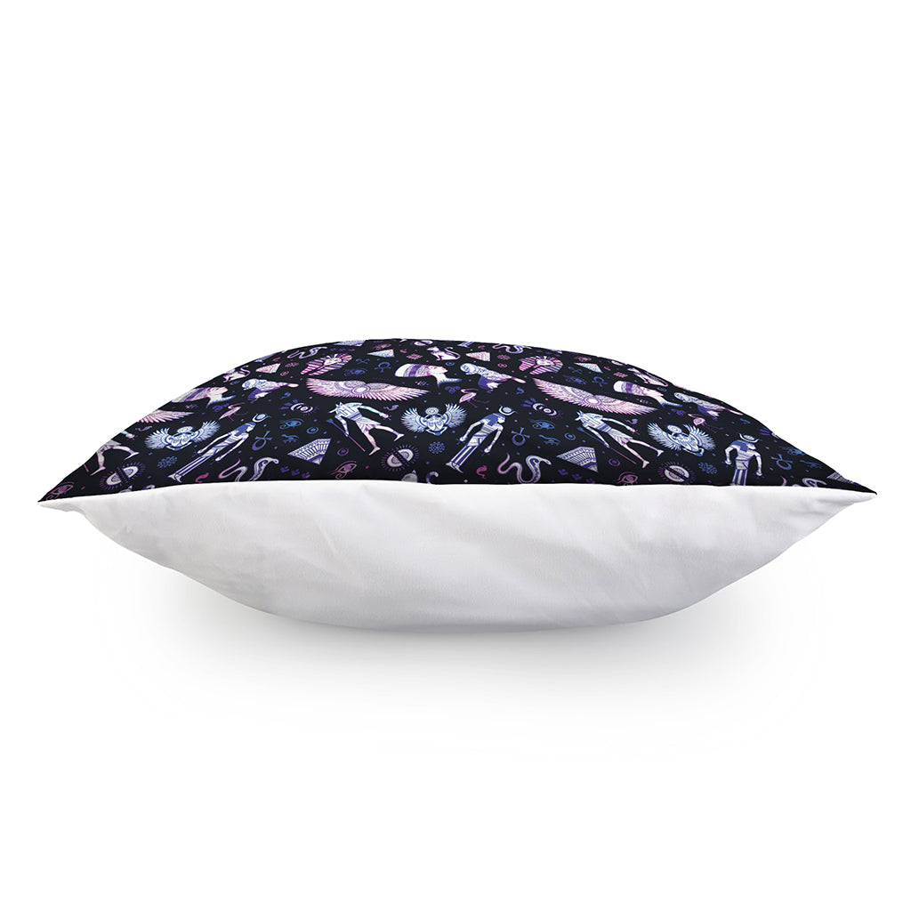 Egyptian Tribal Symbols Print Pillow Cover