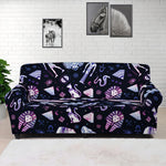 Egyptian Tribal Symbols Print Sofa Cover