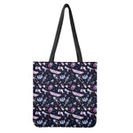 Egyptian Tribal Symbols Print Tote Bag