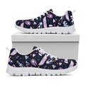 Egyptian Tribal Symbols Print White Running Shoes