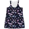 Egyptian Tribal Symbols Print Women's Racerback Tank Top