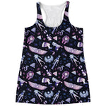 Egyptian Tribal Symbols Print Women's Racerback Tank Top
