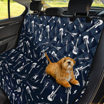 Electric Guitar Pattern Print Pet Car Back Seat Cover