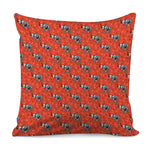 Elephant Skeleton X-Ray Pattern Print Pillow Cover