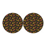Embroidery Chinese Dragon Pattern Print Car Coasters