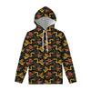 Embroidery Chinese Dragon Pattern Print Pullover Hoodie