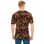Embroidery Crown Pattern Print Men's T-Shirt