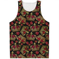 Embroidery Crown Pattern Print Men's Tank Top