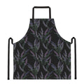 Embroidery Lavender Pattern Print Apron