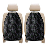 Embroidery Lavender Pattern Print Car Seat Organizers