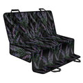 Embroidery Lavender Pattern Print Pet Car Back Seat Cover
