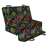 Embroidery Parrot Pattern Print Pet Car Back Seat Cover