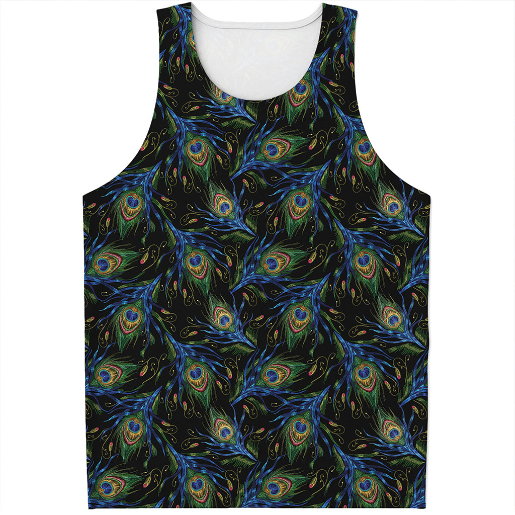 Peacock hotsell feather vest