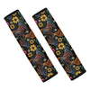 Embroidery Rooster Pattern Print Car Seat Belt Covers