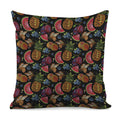 Embroidery Tropical Pattern Print Pillow Cover