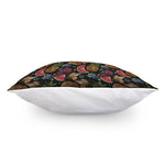 Embroidery Tropical Pattern Print Pillow Cover