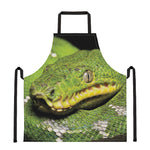 Emerald Tree Boa Snake Print Apron