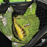 Emerald Tree Boa Snake Print Pet Car Back Seat Cover