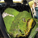 Emerald Tree Boa Snake Print Pet Car Back Seat Cover
