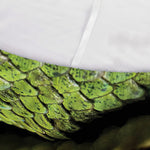 Emerald Tree Boa Snake Print Sofa Cover