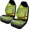 Emerald Tree Boa Snake Print Universal Fit Car Seat Covers