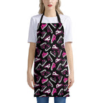 Emo Shoes Pattern Print Apron