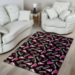 Emo Shoes Pattern Print Area Rug