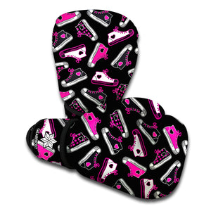 Emo Shoes Pattern Print Boxing Gloves