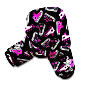 Emo Shoes Pattern Print Boxing Gloves