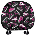 Emo Shoes Pattern Print Car Headrest Covers