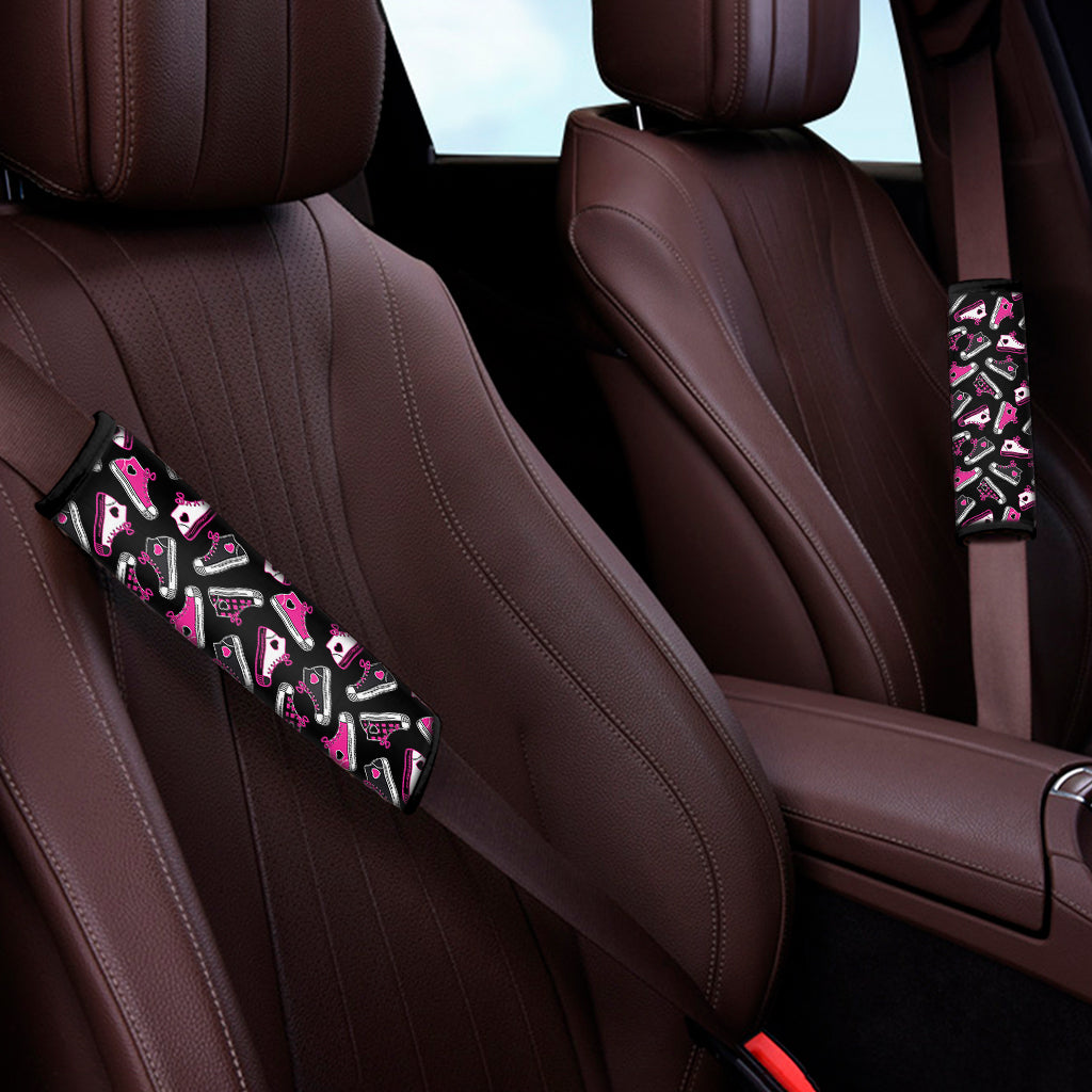 Emo Shoes Pattern Print Car Seat Belt Covers