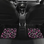 Emo Shoes Pattern Print Front and Back Car Floor Mats