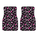 Emo Shoes Pattern Print Front Car Floor Mats